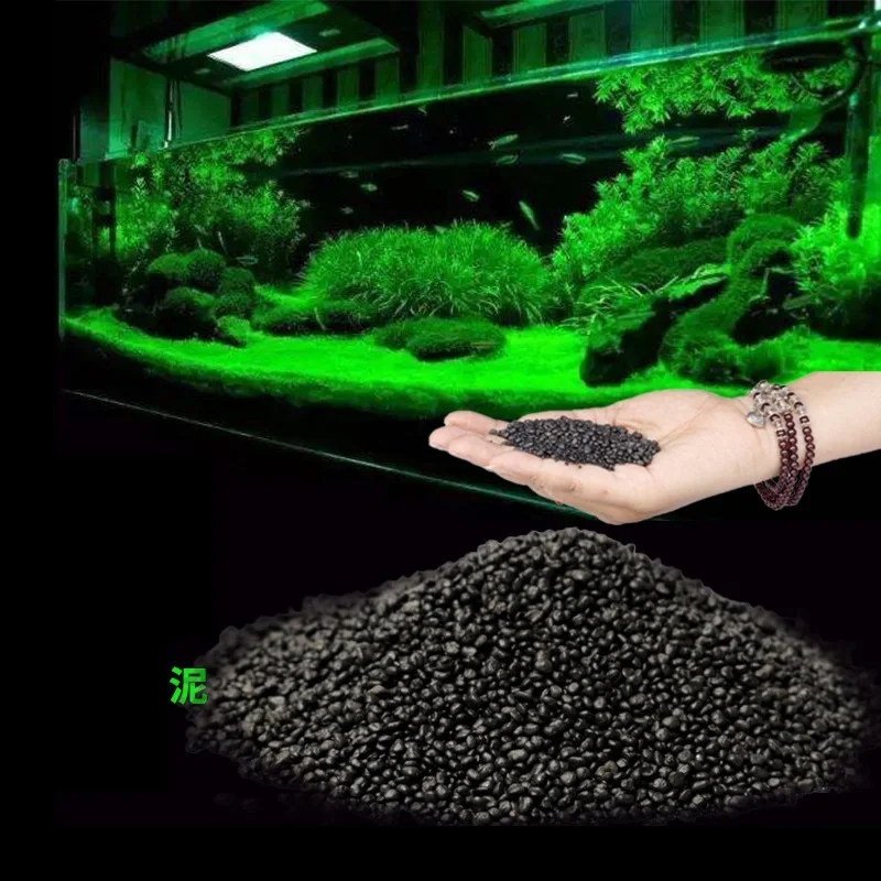 Aquarium Planted Tank Soil - 천연 수조 식물 비옥도 기질, 모래