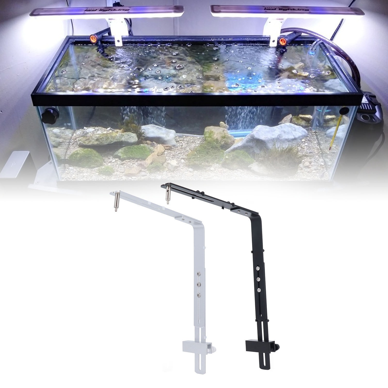 Aquarium Plant Holder - 수족관 램프 스탠드 수족관 조명 브래킷