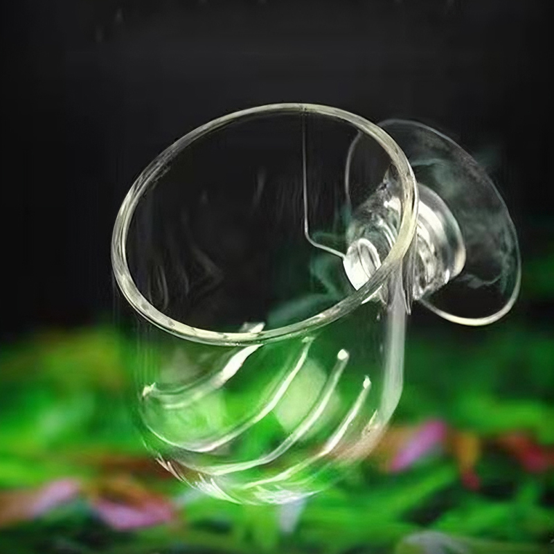 Aquarium Plant Holder - 수족관 장식 식물 컵 화분 아크릴