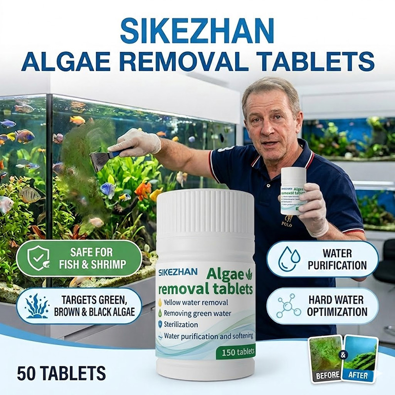 Planted Aquarium Algae Remover - 빠른 조류 제거제 정제 어항 물