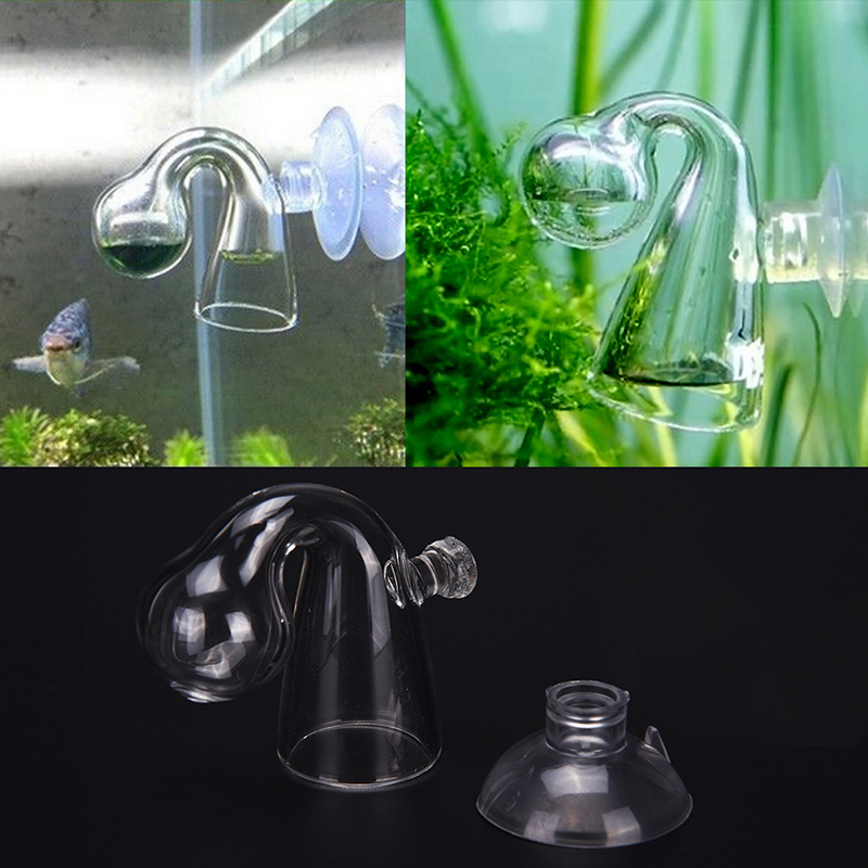 확산 유리 CO2 낙하 검사기 수족관 매달림 CO2 모 - Planted Aquarium Ph 리뷰 및 가격