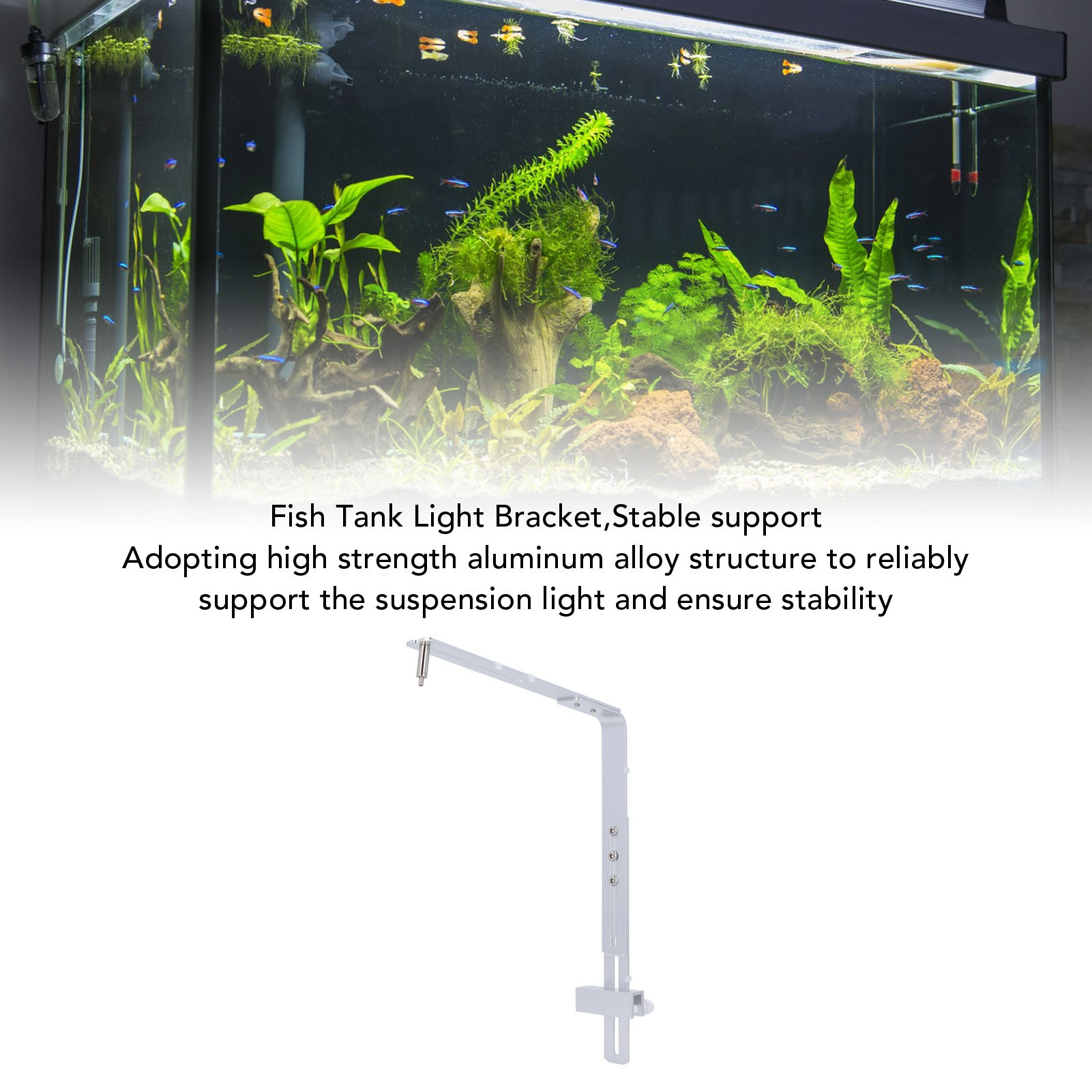 수족관 램프 스탠드 수족관 조명 브래킷 알루미늄 합금  - Aquarium Plant Holder 리뷰 및 가격