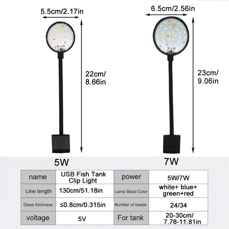 USB 수족관 LED 램프 어항 조명 장식 수생 식물  - Aquarium Planted Tank Fertilizer 리뷰 및 가격