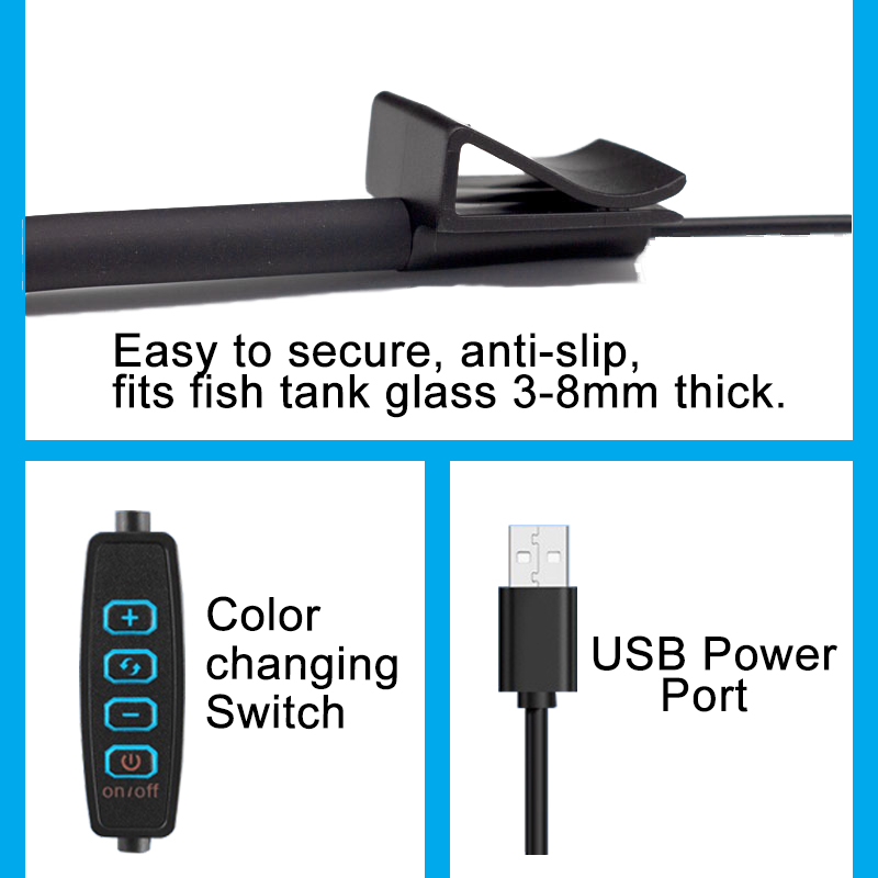 USB 수족관 LED 램프 어항 조명 장식 수생 식물  - Aquarium Planted Tank Fertilizer 리뷰 및 가격