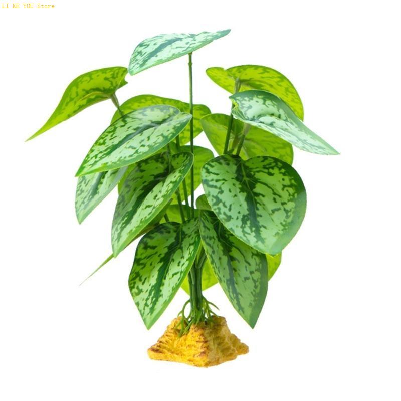W3JE 파충류 테라리움을위한 현실적인 잔디 장식 자연 - Planted Aquarium Jungle 리뷰 및 가격