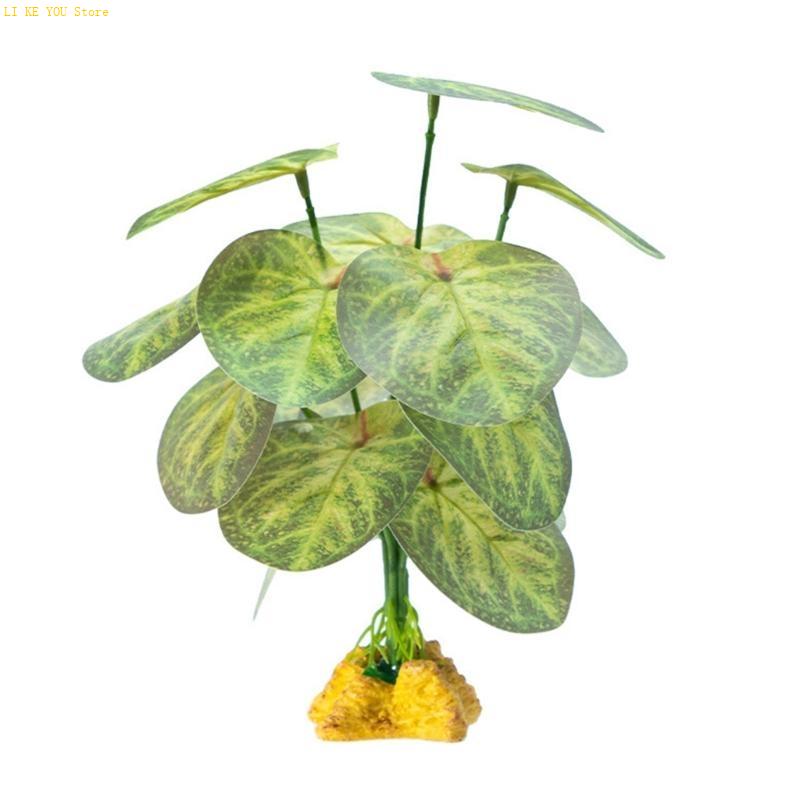W3JE 파충류 테라리움을위한 현실적인 잔디 장식 자연 - Planted Aquarium Jungle 리뷰 및 가격