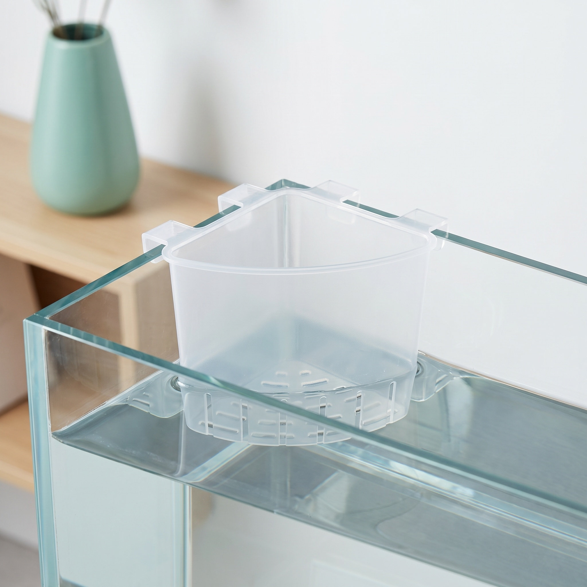 4개들이 걸이식 수족관 식물 홀더, 어항용 코너 플랜터 - Aquarium Plant Holder 리뷰 및 가격