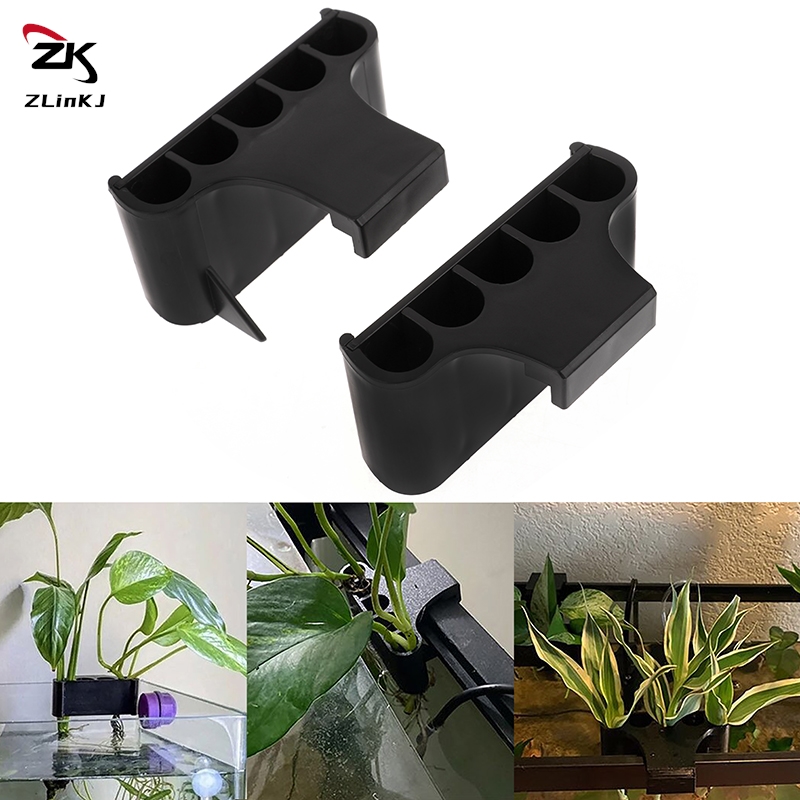 플라스틱 행잉 수족관 식물 거치대, 구멍이 있는 수생  - Emersed Plants Aquarium 리뷰 및 가격