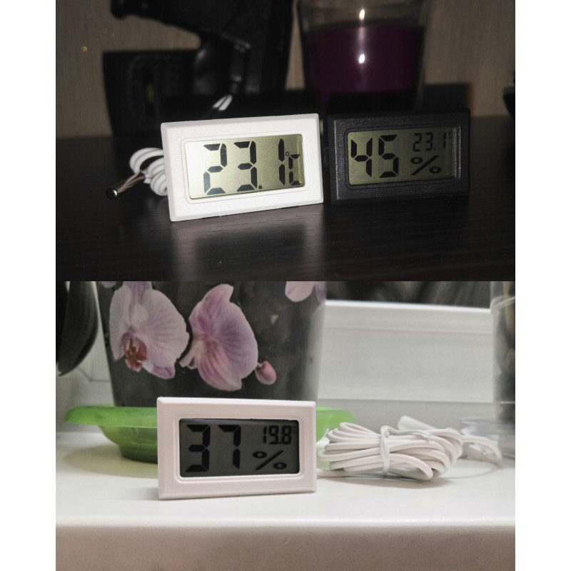 미니 디지털 습도계 온도계 습도계 센서 게이지, LCD - Aquarium Plant Holder 리뷰 및 가격