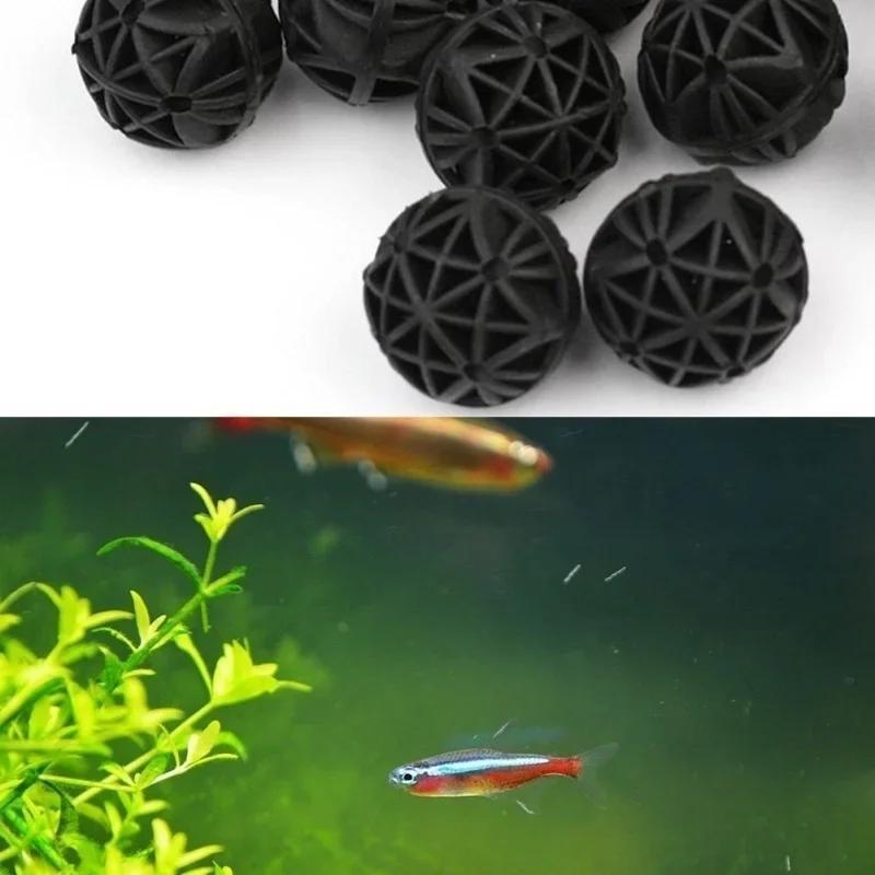 50개 16mm 바이오 볼 수족관 필터 미디어, 어항/ - Aquarium Planted Tank Fertilizer 리뷰 및 가격