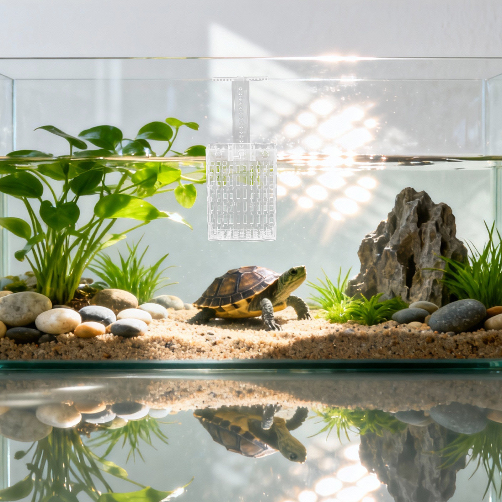 2세트 투명 수족관 식물 홀더 높이 조절 가능한 브래킷 - Aquarium Plant Holder 리뷰 및 가격