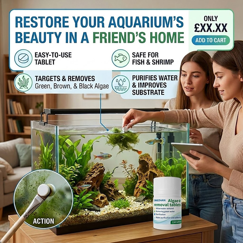 빠른 조류 제거제 정제 어항 물 정화제 청소 블록 수생 - Planted Aquarium Algae Remover 리뷰 및 가격