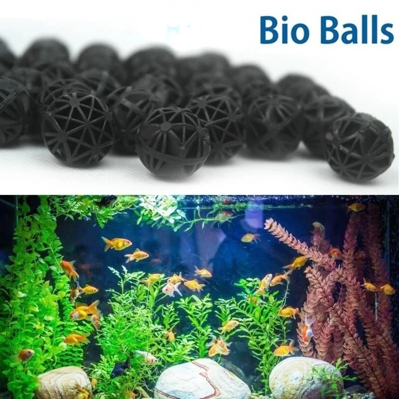 50/100Pcs 홈 수족관 연못 바이오 공 16mm  - Aquarium Planted Tank Fertilizer 리뷰 및 가격