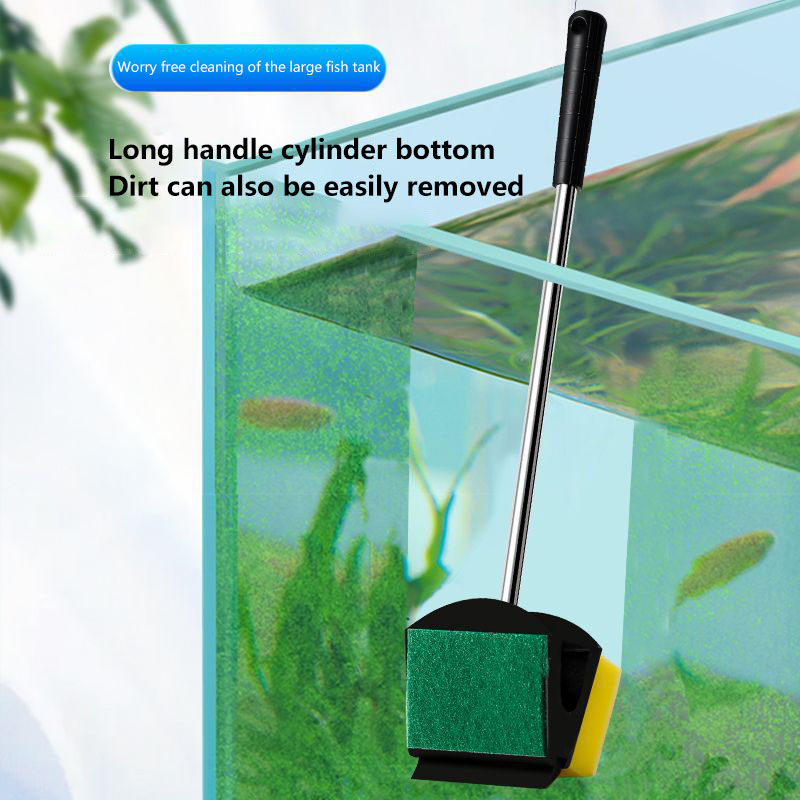 @*수족관 어항 유리창 청소 브러쉬, 물 위에 뜨는 창 - Planted Aquarium Algae Remover 리뷰 및 가격