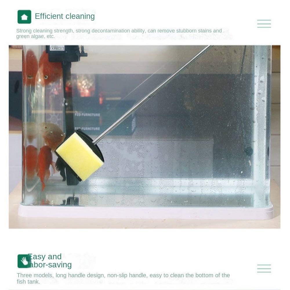 수족관 어항 청소용 브러쉬 스펀지 액세서리 스크러버 부 - Planted Aquarium Algae Remover 리뷰 및 가격
