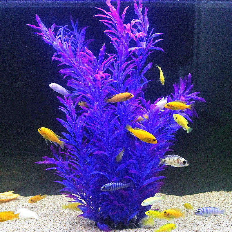 50CM 인조 어항 희귀 식물 수족관 가짜 대나무 잎  - Aquarium Planting Ideas 리뷰 및 가격
